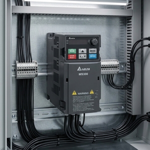 อินเวอร์เตอร์ 3 แรงม้า 230 โวลต์ MS300 VFD, อินเวอร์เตอร์, ไดรฟ์ AC VFD11AMS21ANSAA (VFD11AMS21ANSAA) VFD11AMS21ANSAA ควบคุม VFD VFD11AMS21ANSAA - Product Image 1