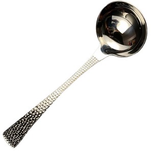 Cuchara de sopa de acero inoxidable 304 con diseño de cola de pez, colador para servir arroz con leche y sopa, herramienta de cocina apta para lavavajillas - Product Image 5