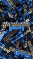Barres de terre en laiton pour panneau de commande de transformateur, barres de distribution de puissance, liens neutres, bornier à connexion par vis