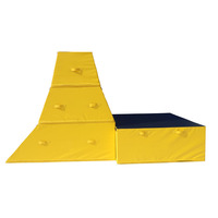 2023 ZONWINXIN approvisionnement d'usine personnalisé Ninja Parkour3-PIECE mur VERT