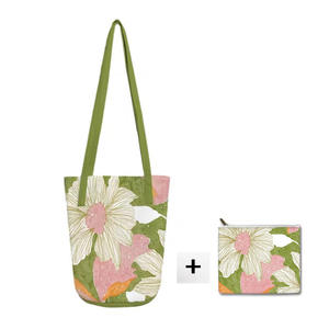 Sac <span class=keywords><strong>en</strong></span> toile ethnique pour femme, grande capacité, sac à main pour courts séjours, sac à bandoulière pour étudiant, sac fourre-tout pour les trajets quotidiens - Product Image 1