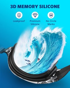 Gafas <span class=keywords><strong>de</strong></span> Natación Unisex Antivaho con Protección UV, Impermeables, para Carreras, <span class=keywords><strong>Lentes</strong></span> <span class=keywords><strong>de</strong></span> Silicona y PC, Diadema Ajustable y Cómoda para Niños - Product Image 4