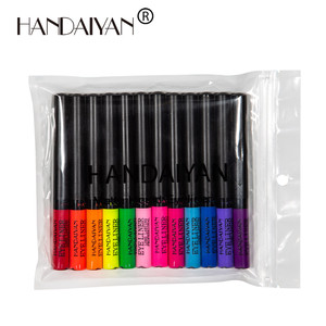 Handaiyan - Juego de 12 Delineadores de Ojos Líquidos Mate de Lujo, Delineador de Ojos Líquido de Larga Duración a Prueba de Agua, Delineador de Ojos de Color Mágico - Product Image 6
