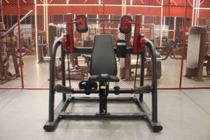 Appareil de musculation pour les bras et les muscles dorsaux, <span class=keywords><strong>machine</strong></span> à presse pour les bras avec plaques de poids, <span class=keywords><strong>machine</strong></span> à traction dorsale assis - Product Image 4