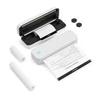 Impresora Térmica de Bolsillo Luck Jingle D80, Compatible con Papel de Varios Tamaños (56-210 mm), para Oficina, Hogar, Tatuajes, USB, Bluetooth, Personalizable