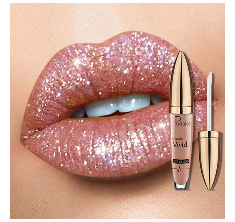 Макияж для губ блеск для губ 18 видов цветов бриллиантовый блеск косметический блеск для губ, Длительное Действие, с изображениями искрящихся влажным блеском блеск для губ