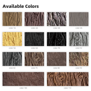 แผ่นไม้ PU Immortal Wood Panels ลายไม้เทียม หลายขนาดและความหนา กันน้ำ ทนรังสียูวี สำหรับตกแต่งผนัง - Product Image 4