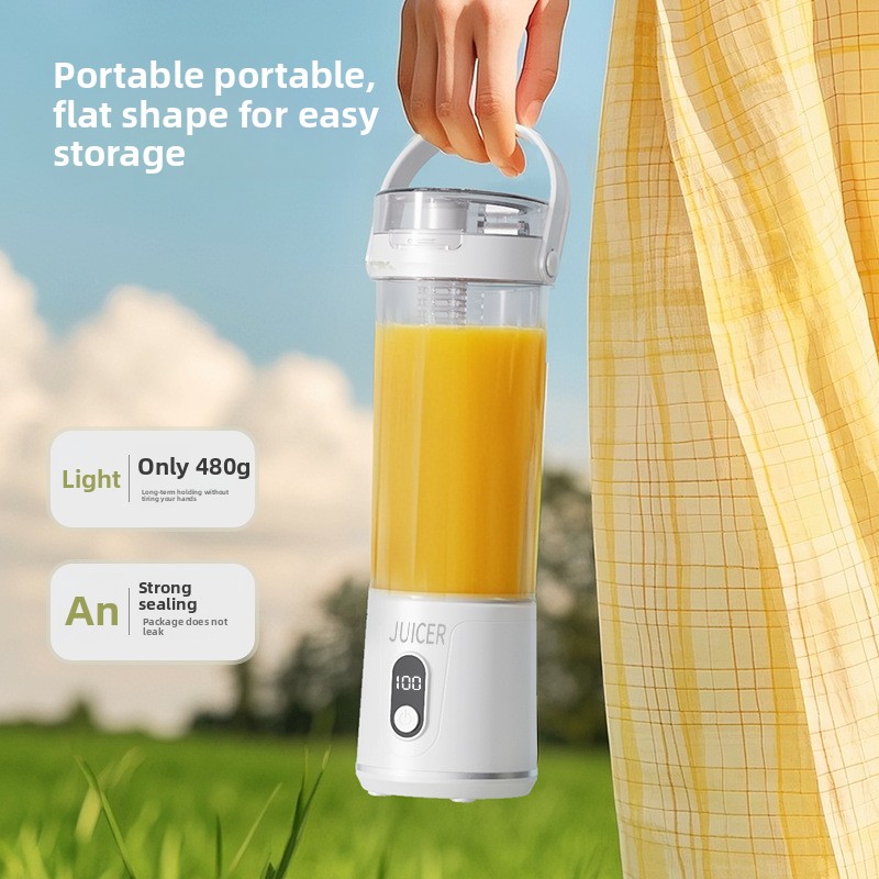 Portable 600ml Mini Electric Citrus Juicer - Eco-friendly
