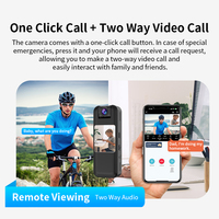 Mini caméra 4G 2K Home Sports DV caméra de sécurité magnétique capteur de mouvement petit caméscope poche corps Camara