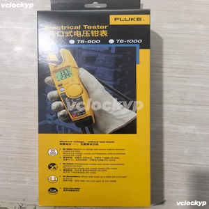 Comprobador Eléctrico Fluke T6-600/T6-1000, Comprobador de Voltaje y Corriente sin Contacto, Pinza Amperimétrica Fluke, Nuevo, Original - Product Image 2