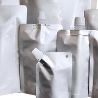 Pochettes souples transparentes personnalisables avec bec verseur pour liquides, recyclables, 4L 5L, pour boissons, traiteur, eau, sauces, condiments, lait, coca