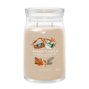 Yankee Candle - Grand pot avec 2 mèches pour le scrapbooking de l'après-midi - Product Image 1