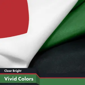 3X5 Palestijnse Nationale Vlag Kwaliteitsborging Polyester Stof Bedrukt Gratis Palestijnse Vlag Voor Campagne