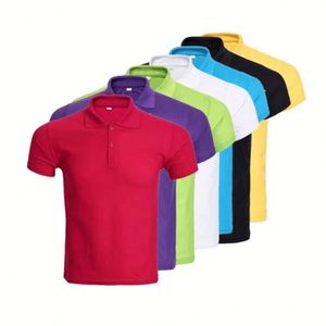 Camisetas Polo Personalizadas para Hombre, 100% Poliéster, Corte Holgado, Camiseta Polo Estampada para Trabajo con Logotipo - Product Image 1