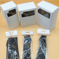 Greenday Fabricant Vente en gros 100% compostable 6 pouces/6,5 pouces Cuillère CPLA Couverts Vaisselle Ensemble de couverts CPLA Emballage de vente au détail