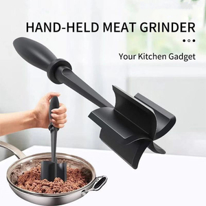 Triturador de Carne Manual de Plástico Ecológico Resistente al Calor, Utensilio para Picar Carne de Res Molido y Hamburguesas - Product Image 4