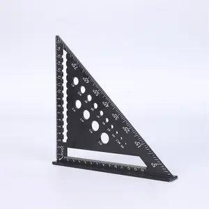 Industrial Grade Portable Triangle Square With 2 Raw Holes Easy To Use Aluminum Alloy Packaged In A Box For OEM Support