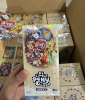 Jeu de cartes à collectionner KAYOU Anime CCG Personnage de dessin animé My Lit Ponys Moon Lunar Glow Pack Série 10 Amitié Éternelle Princesse