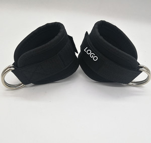 Sangles de cheville en néoprène rembourrées pour machines à câbles de sport - Product Image 2