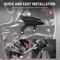 Déflecteur d'air pour conduit de frein en métal BEVINSEE pour Golf MK7 2015-2021