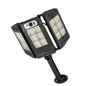 Rts 288 led potente lampione Solaire sensore di movimento esterno impermeabile 12000 Lumen luce solare stradale con telecomando - Product Image 1