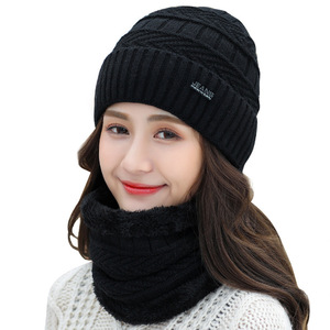 Women's Winter Warm Woolen Beanie Hat With Fleece Lining Ski Cap For Outdoor Activities - Product Image 4