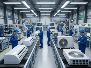 เครื่องปรับอากาศพลังงานแสงอาทิตย์ Energy Star 9000BTU 48V ระบบออฟกริด ใช้พลังงาน 100% ได้รับการรับรองมาตรฐาน CE รุ่น GD-9K-CH ระบบจ่ายไฟคู่ อัจฉริยะ AC/D - Product Image 5