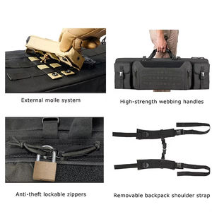 Bolsa táctica Funda Equipo de entrenamiento Funda multifuncional 42 pulgadas Impermeable Caza al aire libre Pistola táctica Bolsa - Product Image 3