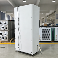 Déshumidificateur industriel commercial 240L/D, machine de déshumidification d'air à haute capacité, sur pied, pour entrepôt, sous-sol