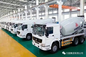 Novo 6x4 Mão Direita Drive 9 Medidor Cúbico Howo Dongfeng Foton Caminhão Betoneira Eficiente Motor Bomba Gearbox Construção - Product Image 3