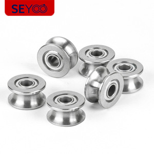 SeYoo U624ZZ <b>Bearing</b> 4x13x7 With U-Groove Steel Wire Pulley For Fitness Equipment - Product Image 1