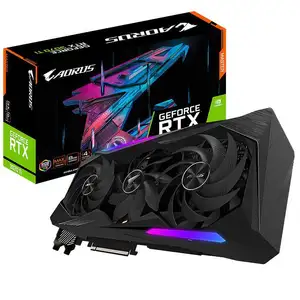 新しいAORUS中古グラフィックカード384ビットギガバイトGeforce RTX 3080 Ti GDDR6X高速配送GPUグラフィックカード