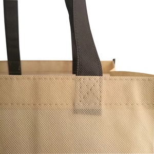 ถุงผ้าทอแบบไม่ทอนำกลับมาใช้ใหม่ได้,ร้านขายของชำที่แข็งแกร่งอัลตราโซนิค - Product Image 3