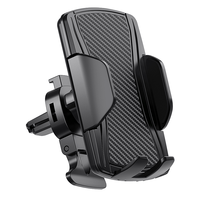 Support de téléphone à ventouse et aimant pour grille d'aération - Mains libres, rotation à 360°, antidérapant, plastique durable, fixation automatique