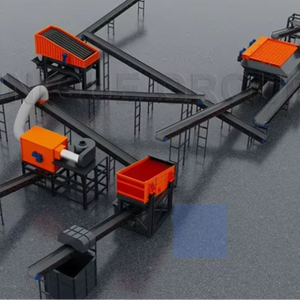 La eficiente planta de clasificación de residuos sólidos de UniqueMac se utiliza en el tratamiento de residuos de construcción urbana. - Product Image 1
