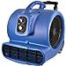 Ventilateur de sol à bas prix 1/2 CV 2600 tr/min 3 vitesses, sécheuse de tapis, ventilateur de déplacement d'air
