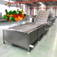 Commerciële fruit- en groentewasmachine · Industriële groentewasser · Fabrieksdirecte leverancier