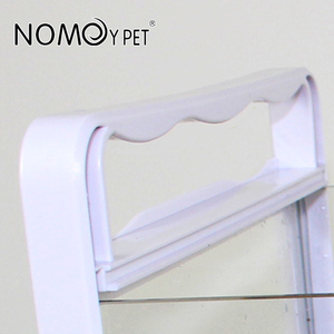 NOMOYPET – <span class=keywords><strong>Aquarium</strong></span> de bureau en verre Transparent avec poignée blanche, prix d'usine - Product Image 2