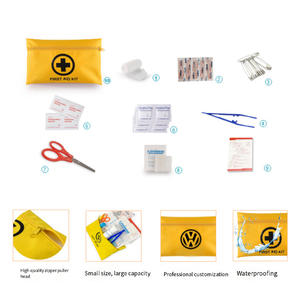 Trousse de premiers soins de survie de voyage personnalisée Firstime, petite trousse de premiers soins d'urgence pour les sports, le bureau, la maison, mini trousse de premiers soins - Product Image 5