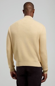<span class=keywords><strong>Cardigan</strong></span> da uomo a coste con zip intera, collo alto, in maglia pesante, giacca invernale - Product Image 2