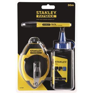 Ruban à mesurer automatique Stanley Fat Max 30M, métrique, avec bouton de verrouillage à retour automatique - Product Image 2