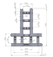Songmao EPS blocs ICF pour la construction de blocs ICF, formes en béton isolées, bloc ICF