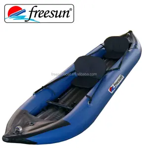 Kayak da pesca gonfiabile in vendita PVC FREESUN laghi leggeri fiumi dimensione cliente kayak gonfiabile tubo galleggiante kayak