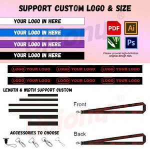 Custom Nylon <b>Polyester</b> Personalised Laynards Print Keychain Neck Strap Medal Sublimated Card Holder <b>Lanyard</b> with logo Custom - Product Image 2