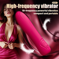 Mini Tragbarer Vibrator für Frauen mit Stoßfunktion, Persönliches Intimes Erwachsenenspielzeug für Weiblichen Höhepunkt