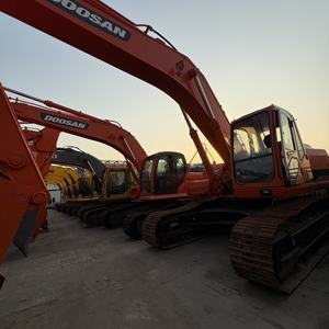 Máquina de trabalho Multiuso Doosan Tailândia Escavadeira Coréia Cingapura Venda Bc 2025 Metal Tracks Usado Dx 300 225 210 Escavadeira - Product Image 1