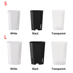 <span class=keywords><strong>Maceta</strong></span> cuadrada octogonal de plástico transparente/Negro/blanco, <span class=keywords><strong>maceta</strong></span> suculenta, Vientiane, herramienta de jardinería para plantas en <span class=keywords><strong>maceta</strong></span> - Product Image 6