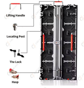 Шэньчжэнь, завод по производству светодиодных экранов, продает полноцветный, свободно перемещаемый, легко соединяемый высококачественный светодиодный электронный дисплей - Product Image 2