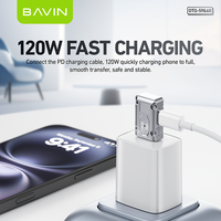 BAVIN OTG 59 60 120W 10Gbps Tipe c ke USB 3.1 Adapter Converter pembaca kartu ke Micro Android V8 Tpc Adapter Otg