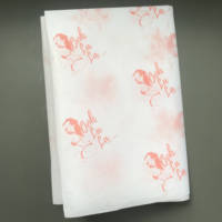 Papier cadeau imprimé avec logo personnalisé, papier de soie 17g, feuilles de papier d'emballage